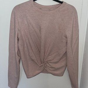 light pink lululemon sweatshirt